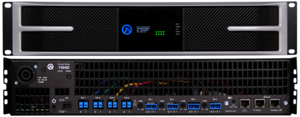 4CH HIGH POWER SMART AMP 1500W-4OHM, 8OHM, 70V/100V P/CH, G-MODEL, CONNECT SERIES